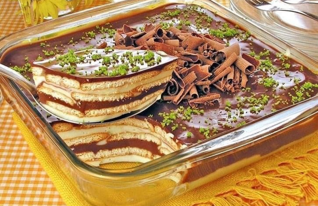 Pavê de Limão com Chocolate