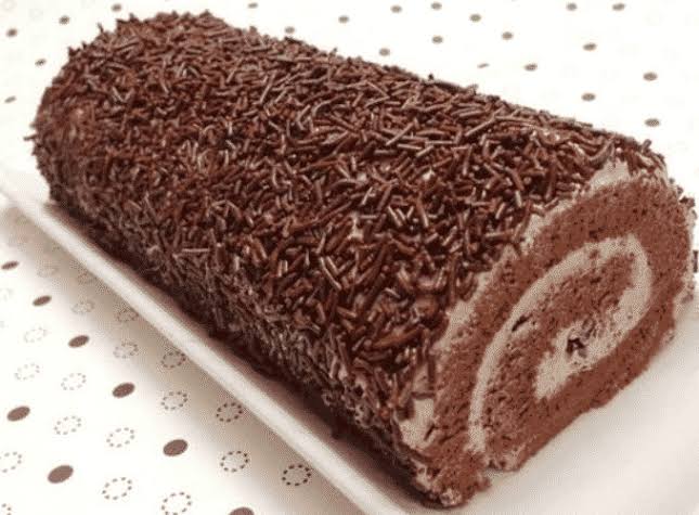 Rocambole de Brigadeiro