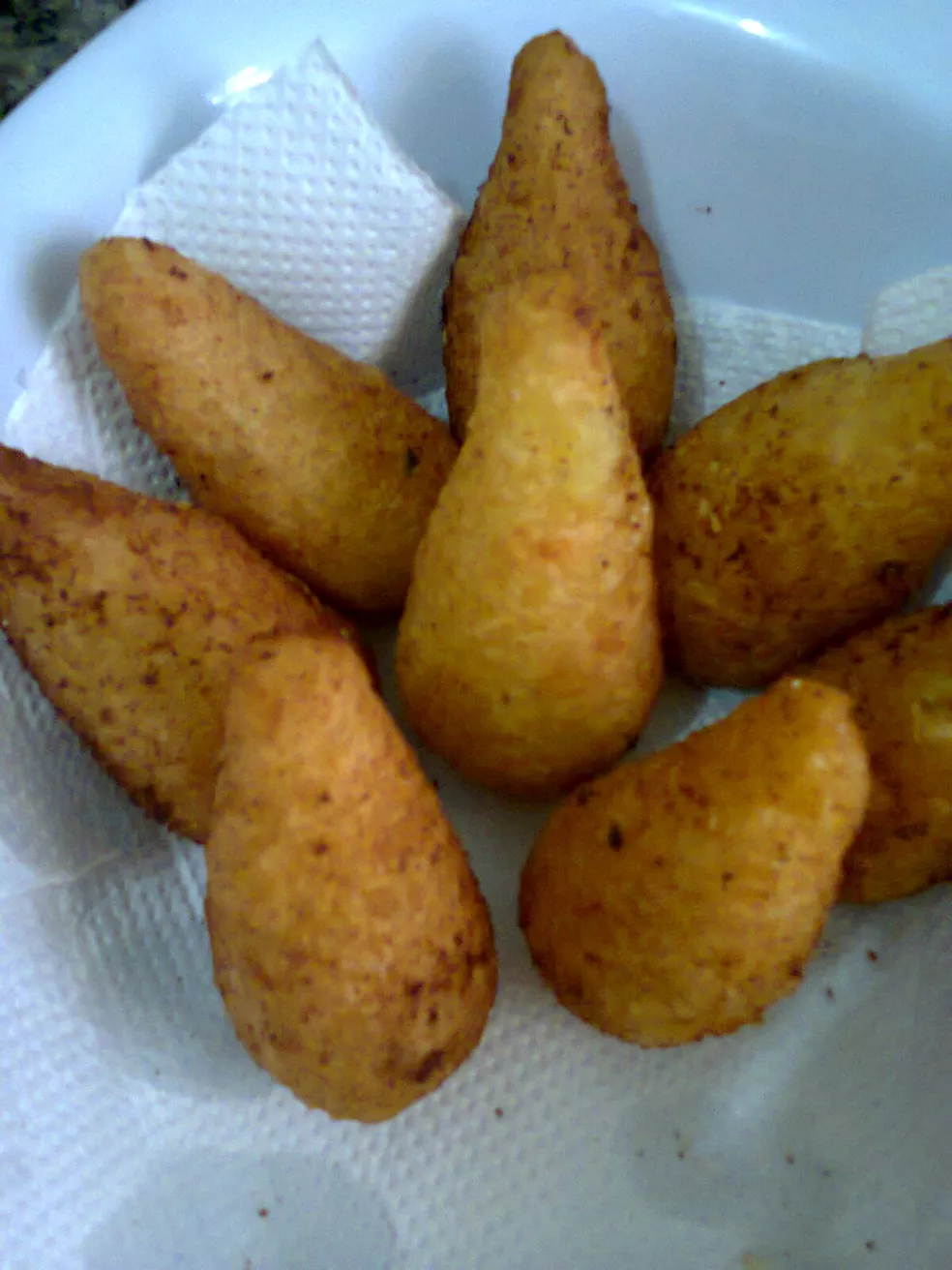 Coxinha sem farinha de trigo