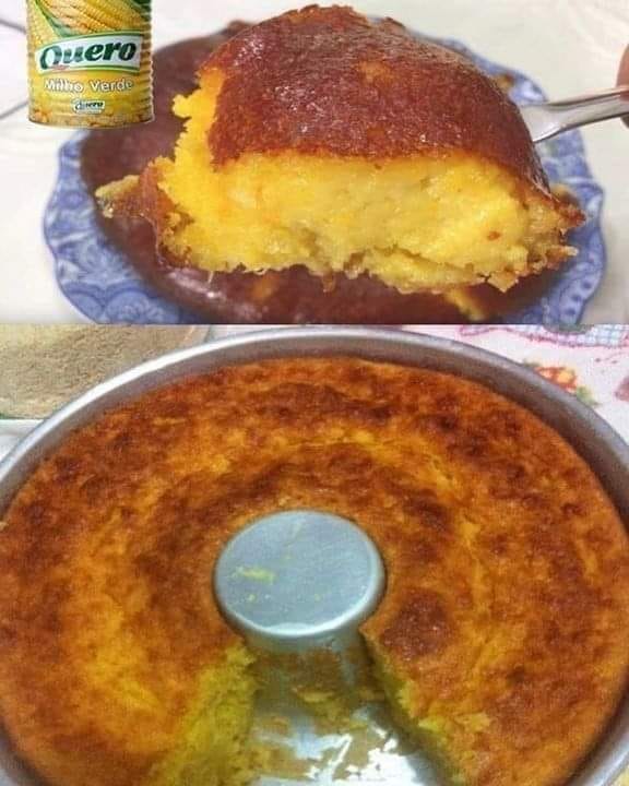 BOLO DE MILHO MOLHADINHO