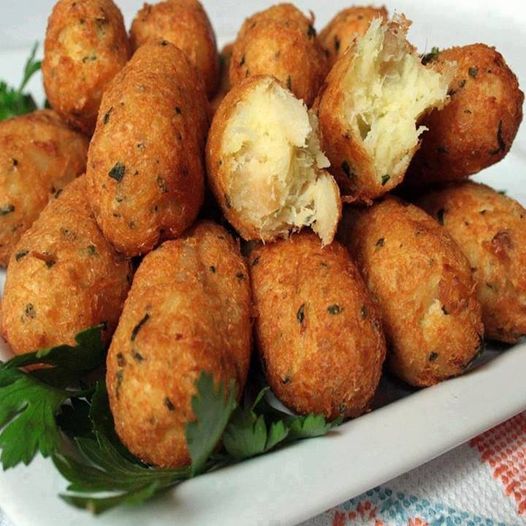 Bolinho de Bacalhau Delicioso