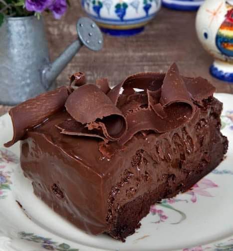 Torta Mousse de Chocolate.