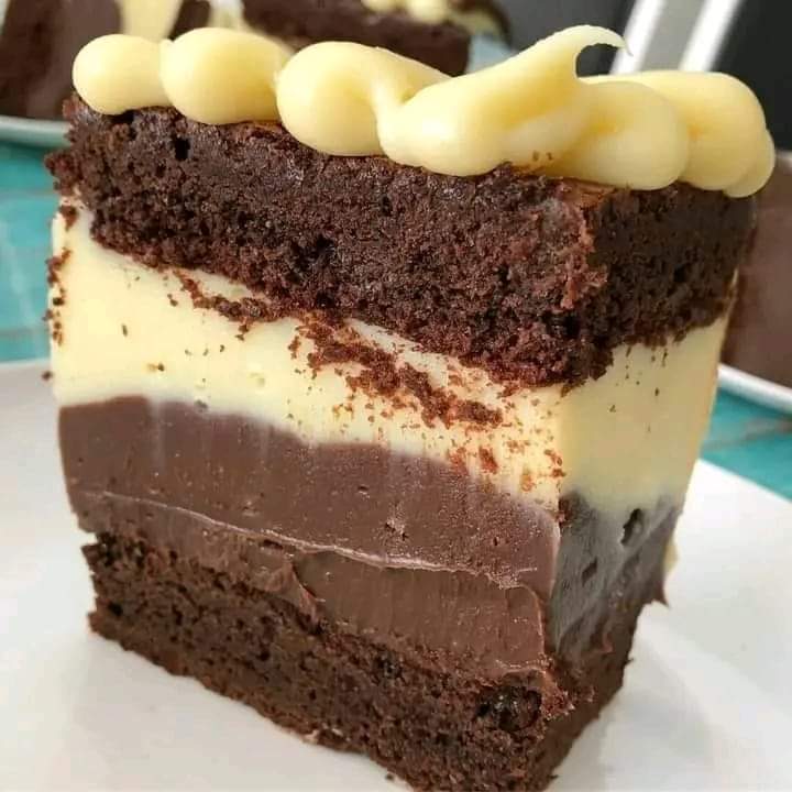 Bolo brownie HIPER úmido com recheio DUO