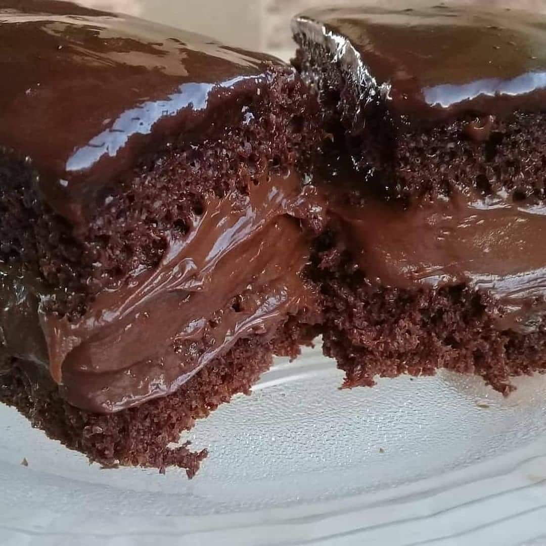 Bolo de chocolate de liquidificador