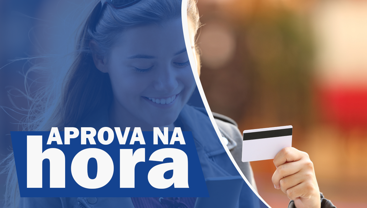 Conheça um cartão de crédito que aprova na hora