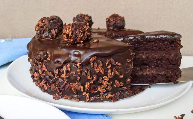 Bolo de brigadeiro zero açúcar