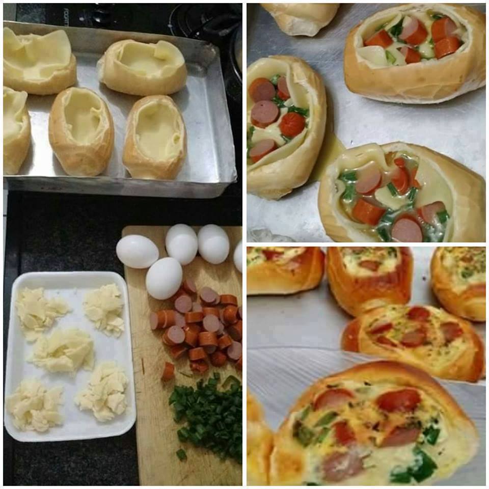 omelete de pão