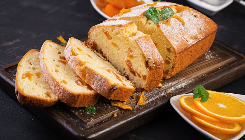 Bolo de Laranja com Casca Delicioso