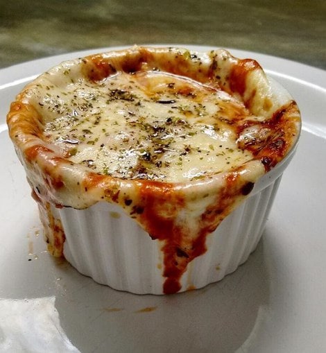 Pizza de caneca