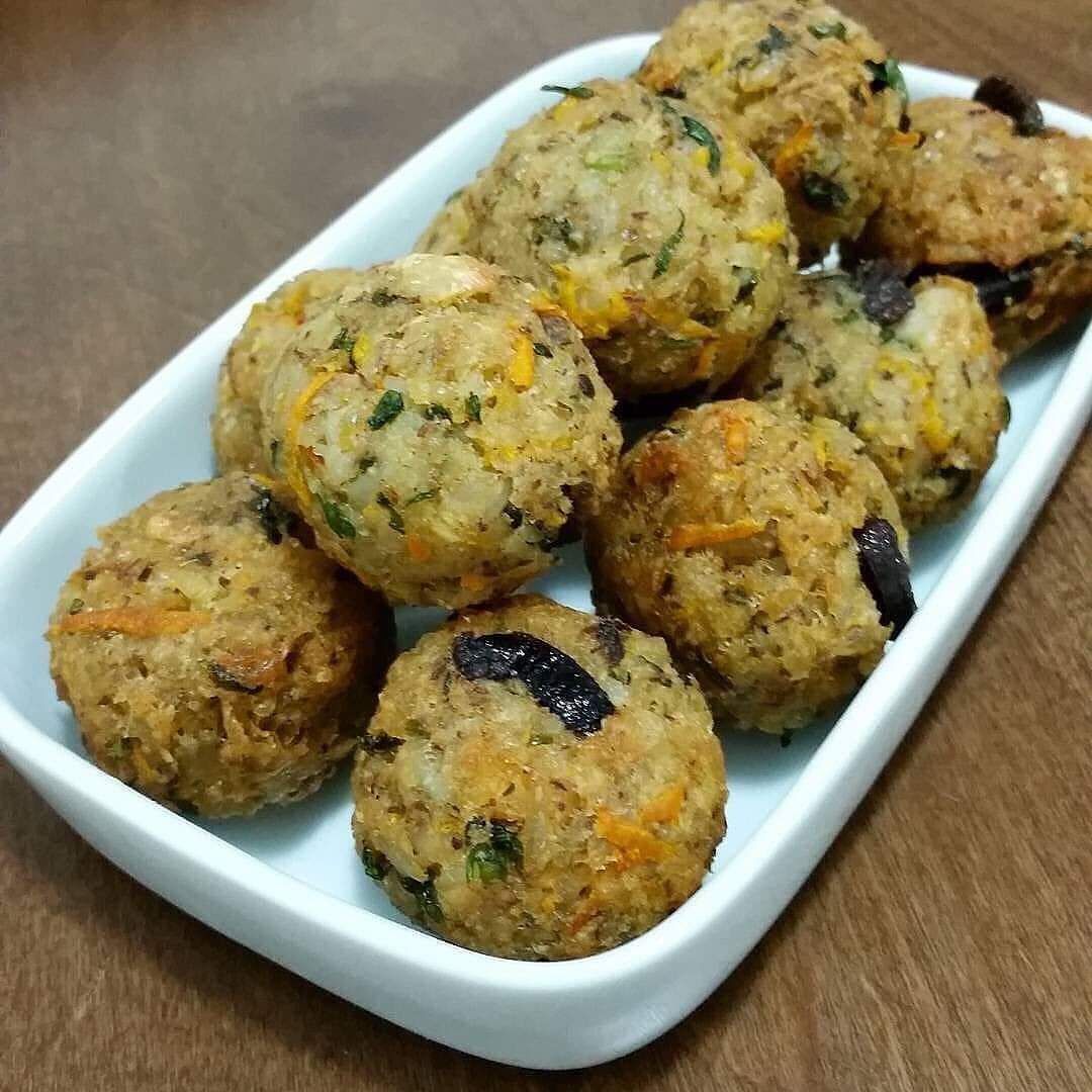 BOLINHO DE ARROZ VEGANO