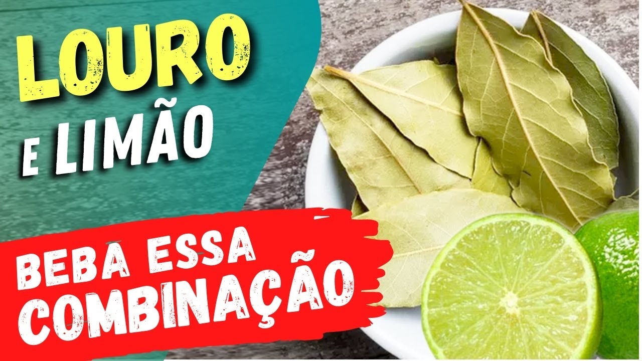 FOLHAS DE LOURO com LIMÃO