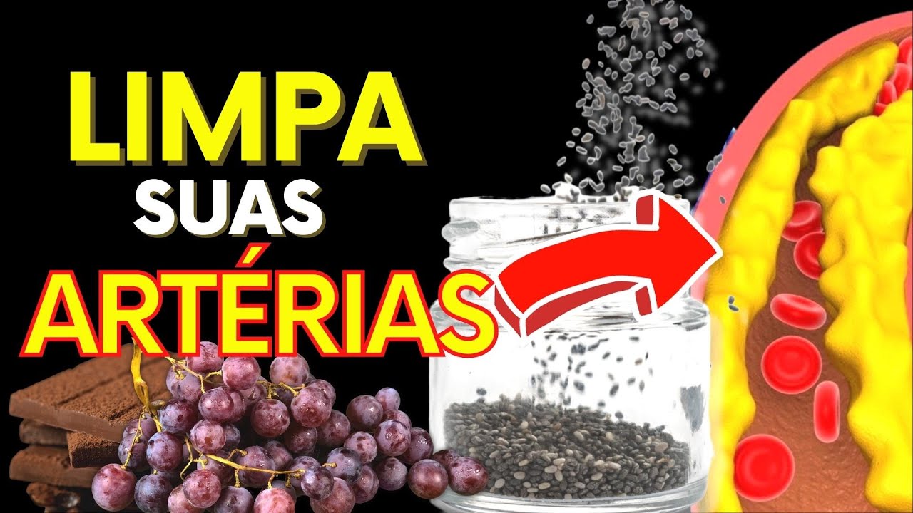 10 Alimentos para limpar as artérias