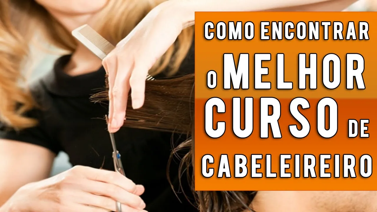 Curso de cabeleireiro Online Grátis com Certificado