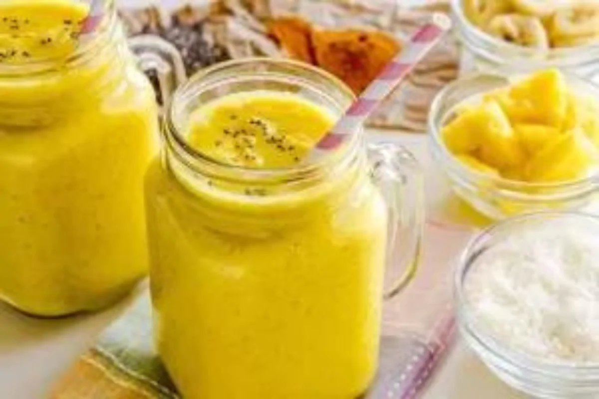 MELHORE A SAÚDE DO SEU FÍGADO E A ANSIEDADE COM VITAMINA DE BANANA COM AÇAFRÃO