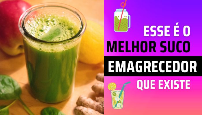 Esse é o melhor suco emagrecedor