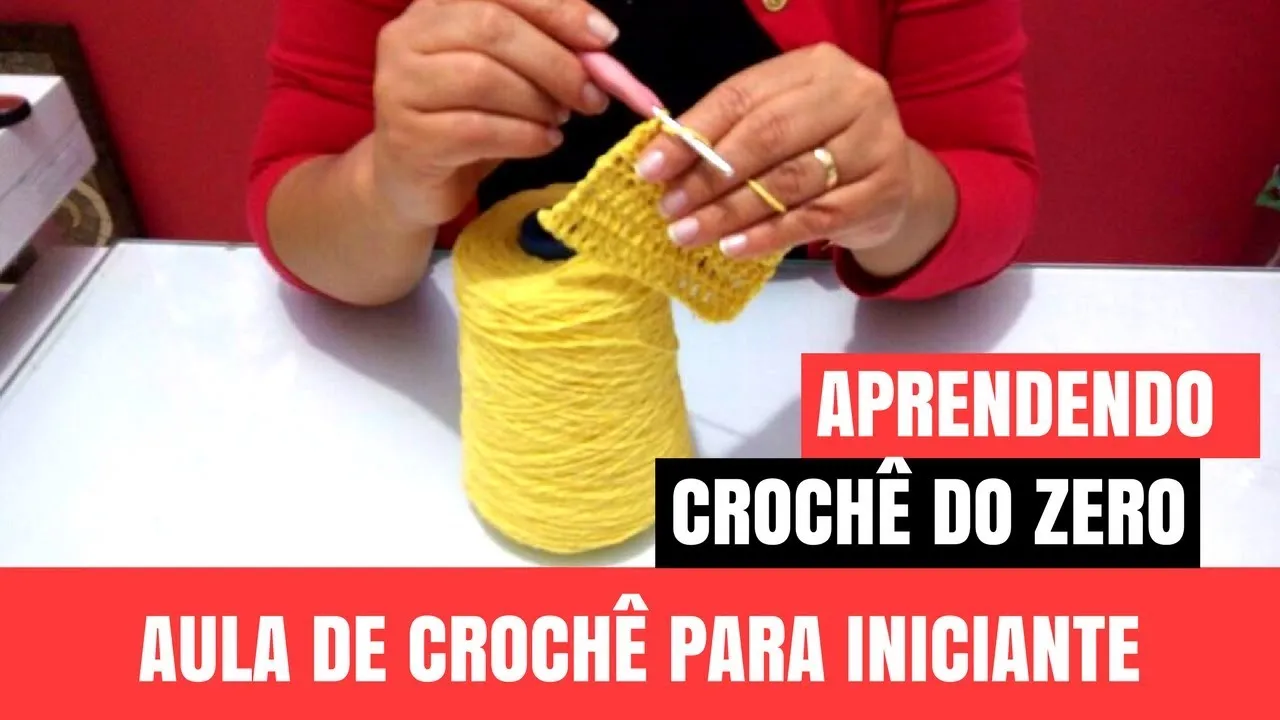 3 curso de crochê online grátis! Não precisa nem se Inscrever