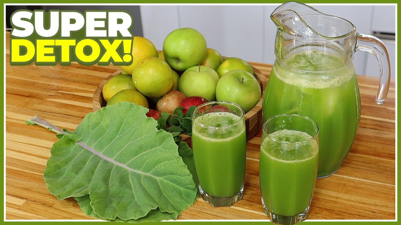 SUCO DETOX! O MELHOR QUE VOCÊ JÁ FEZ LIMPA TUDO E EMAGRECE