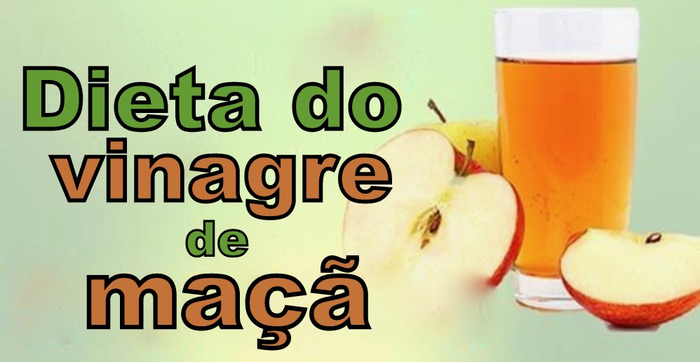 A dieta do vinagre de maçã