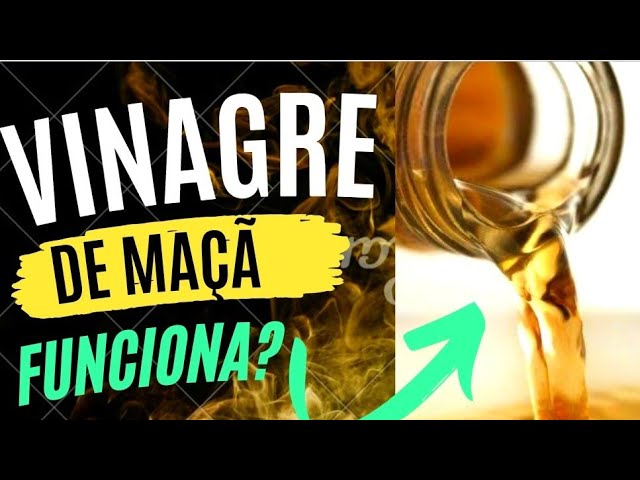 Vinagre de maçã emagrece mesmo?