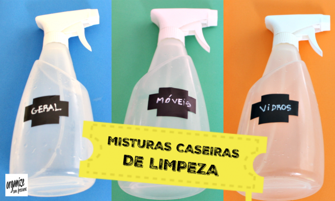 Diversas misturinhas caseiras e eficientes de limpeza