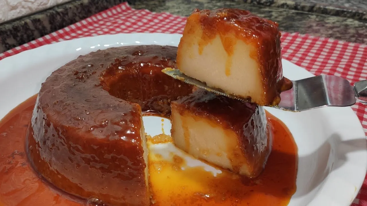 Pudim de pão sem leite condensado e Sobremesa de coco que não vai ao fogo