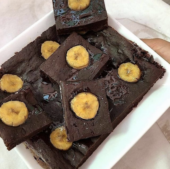 Brownie de Banana – fácil, rápido, gostoso