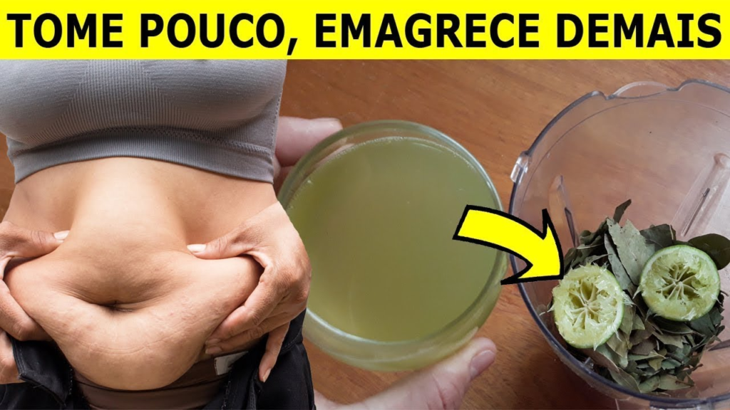 Não beba muito, esta receita emagrece bastante