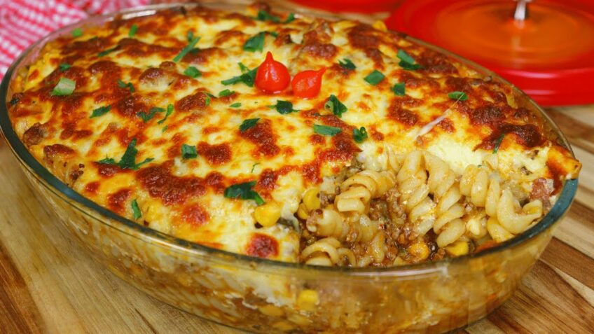 Macarrão de domingo rápido e delicioso