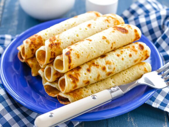 Panquecas simples e deliciosas (Receita da vovó)