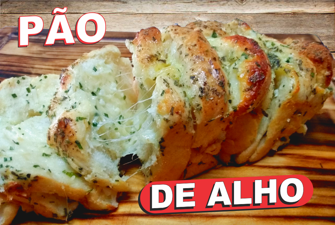 Pão de alho com pão de forma delicioso