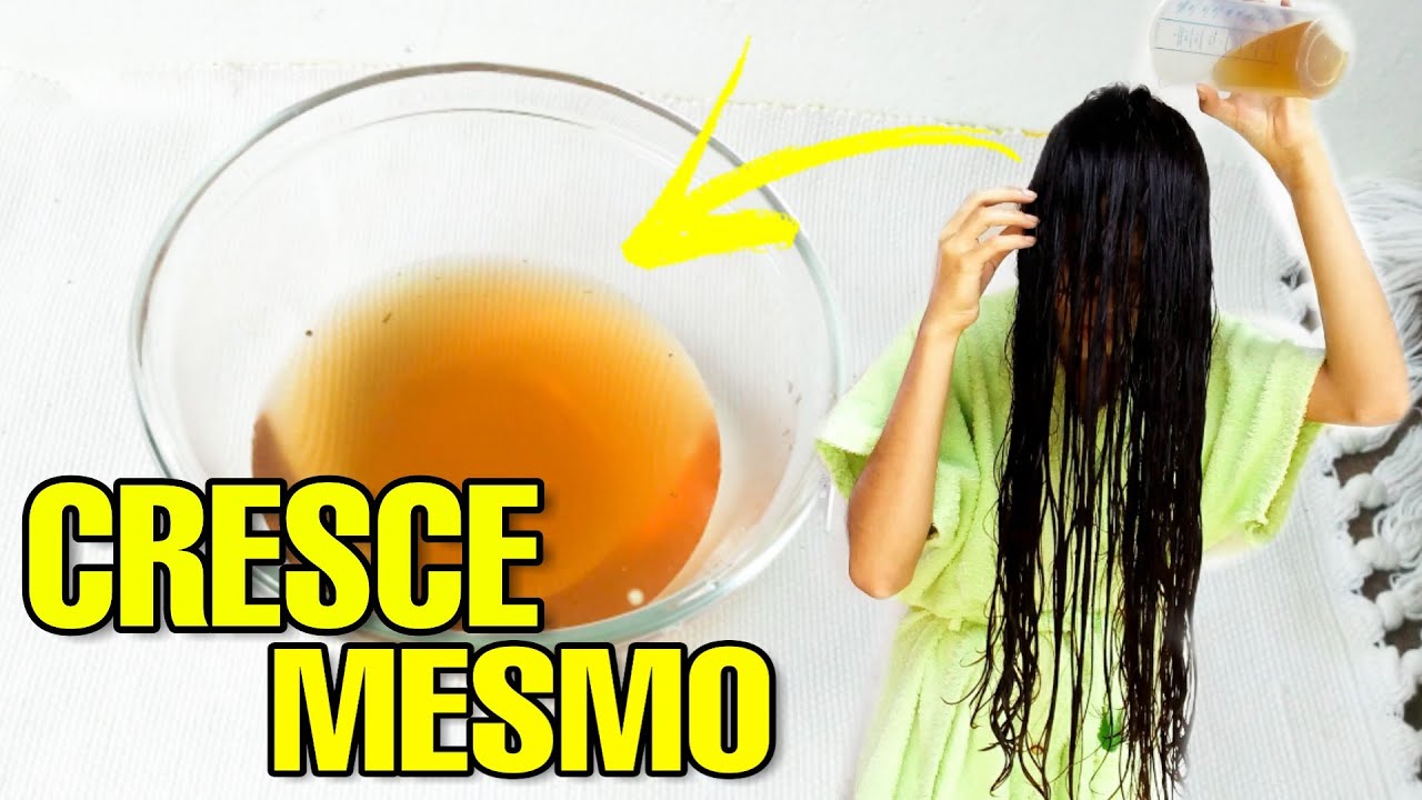 Receitas caseiras para o cabelo crescer e fortalecer