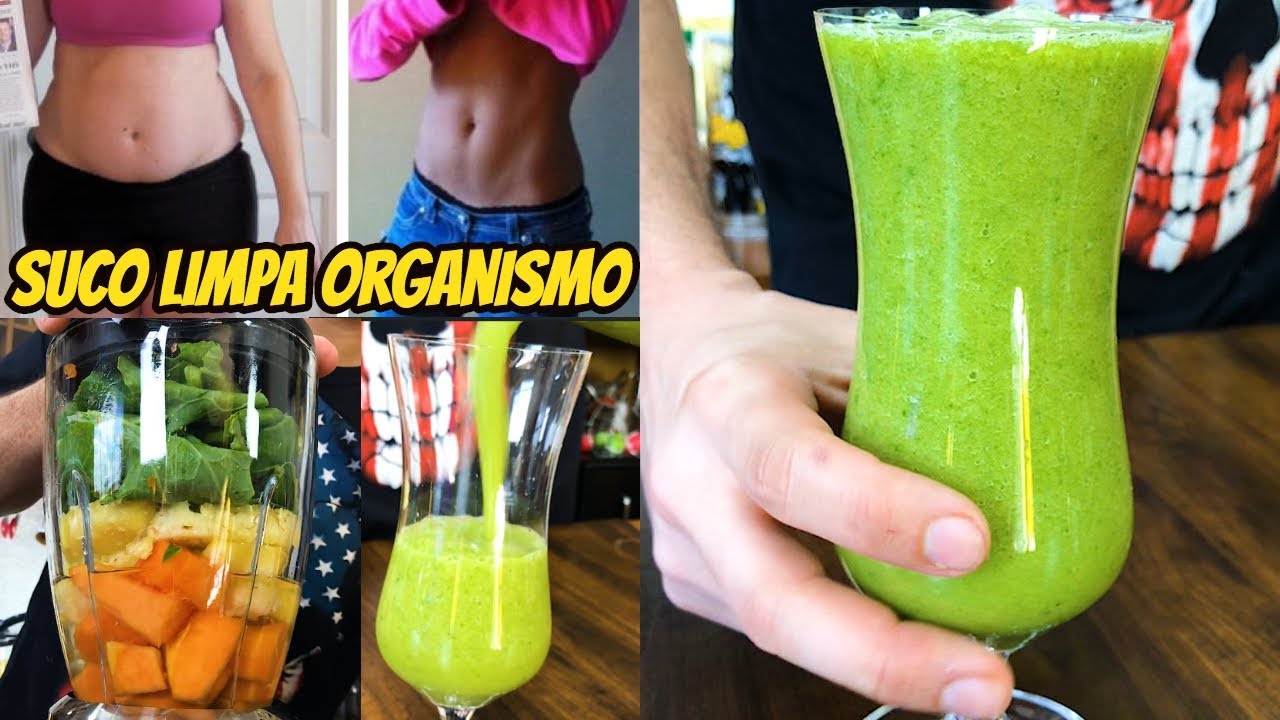 Sucos detox para emagrecer mais rápido