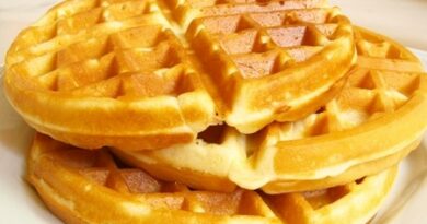 Waffle de liquidificador, simples e saboroso