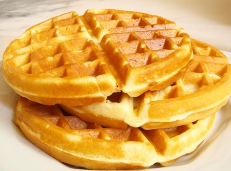 Waffle de liquidificador, simples e saboroso