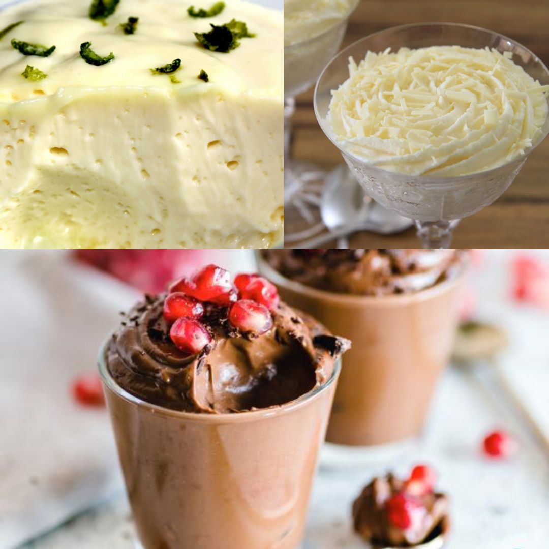 3 sobremesas extraordinárias de mousse