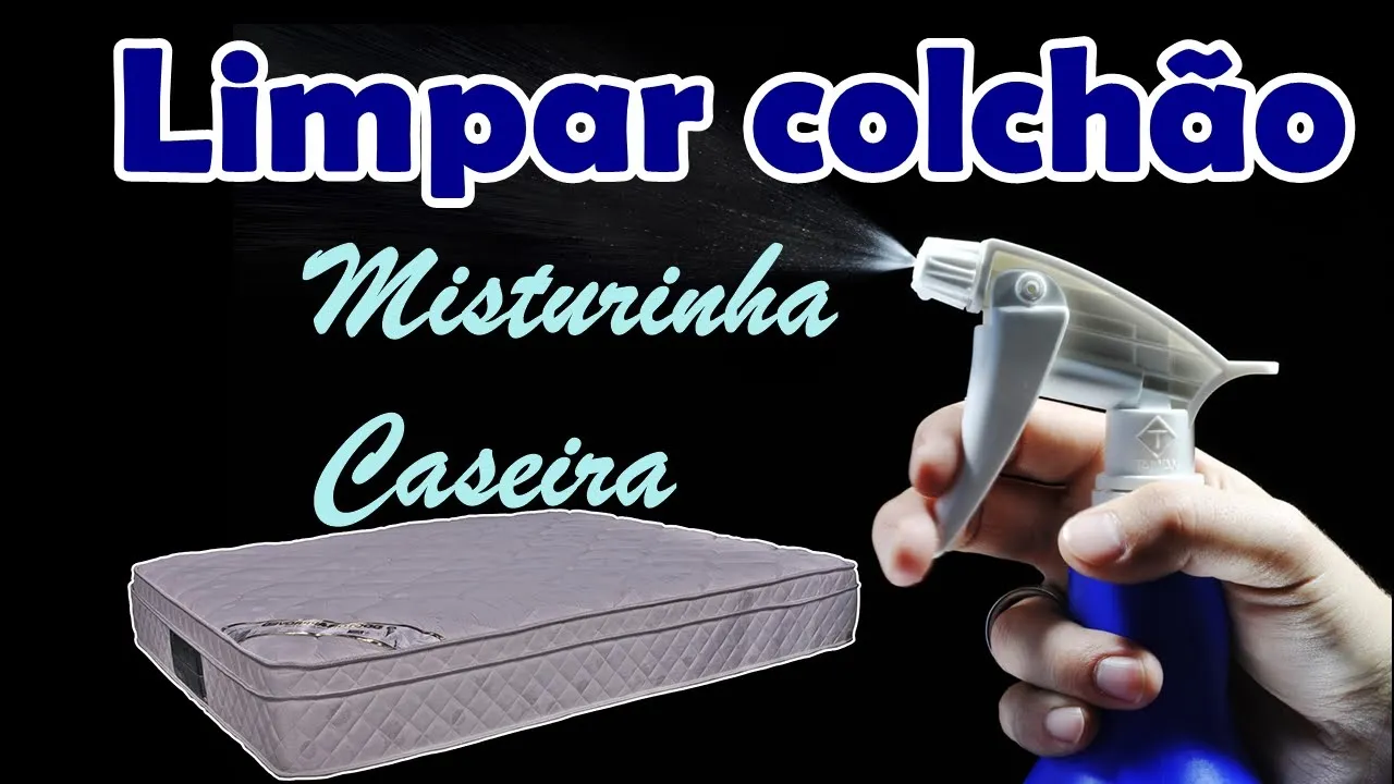 Misturinha caseira para limpar colchão