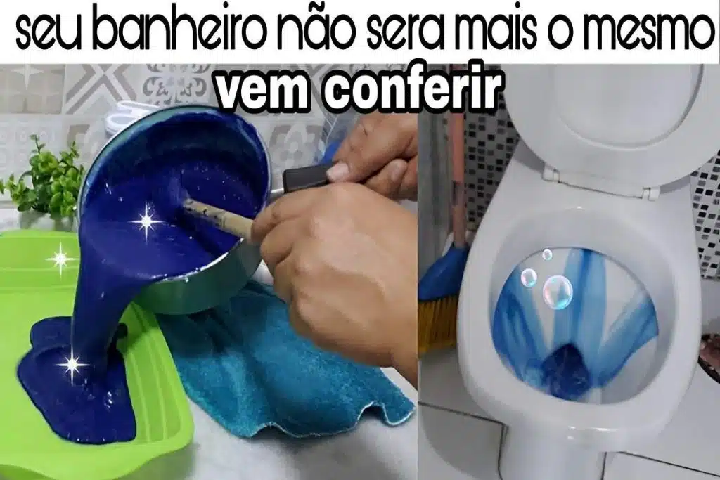 Mistura para limpar vaso sanitário e Dica para desentupir as bocas do fogão