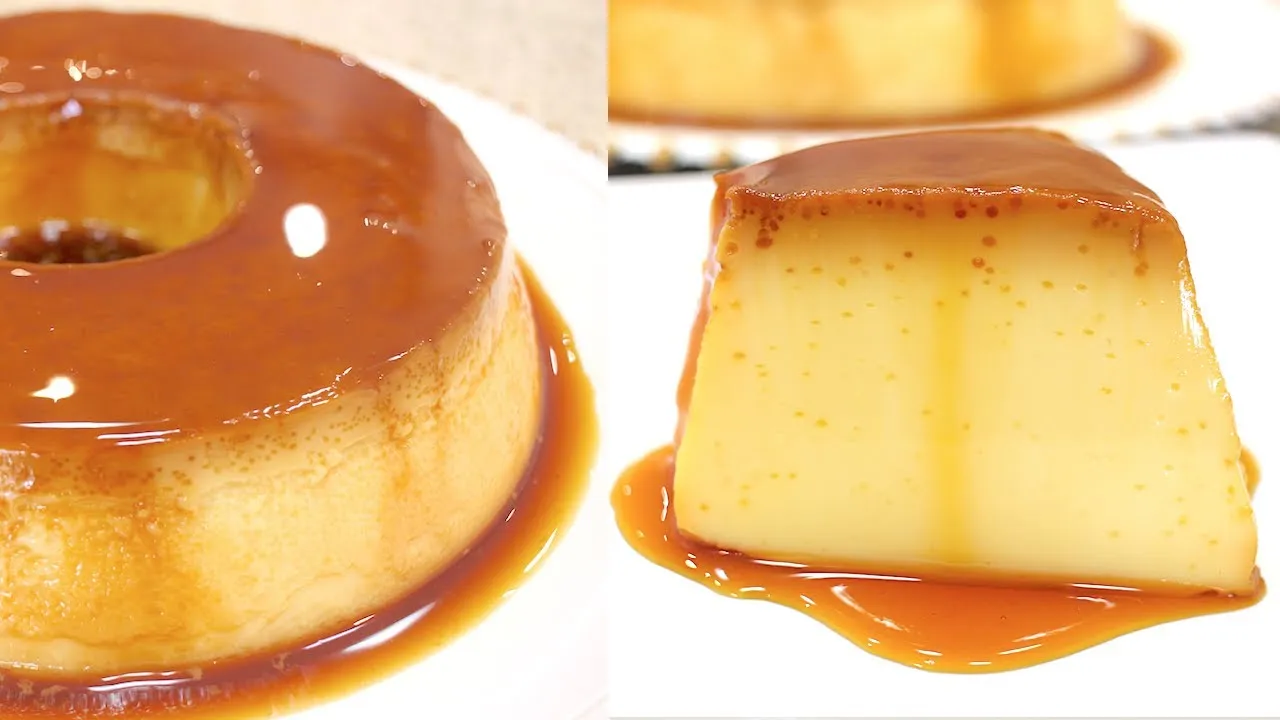 Pudim sem leite condensado e sem creme de leite