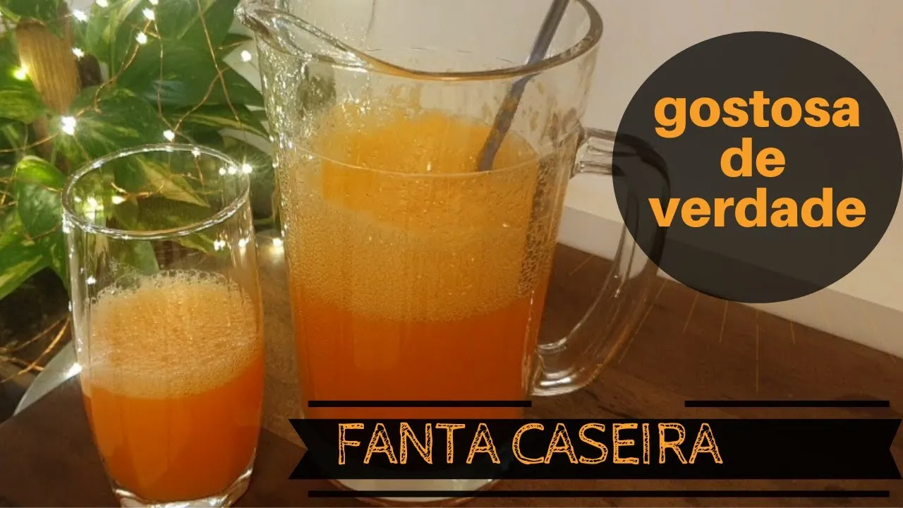 3 Passos para Fazer uma Fanta Caseira Natural e Refrescante