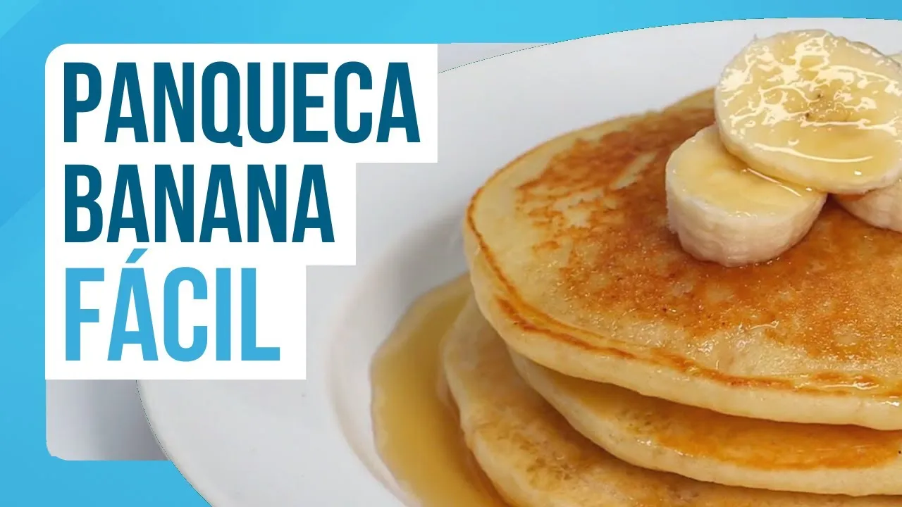 Como fazer panqueca de banana com aveia e pão saudável na frigideira e pãozinho nuvem low carb