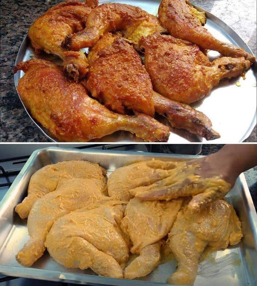 Coxa de Frango Assada na Maionese