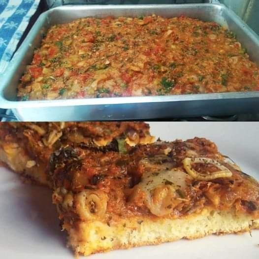 pizza de sardinha dos anos 80