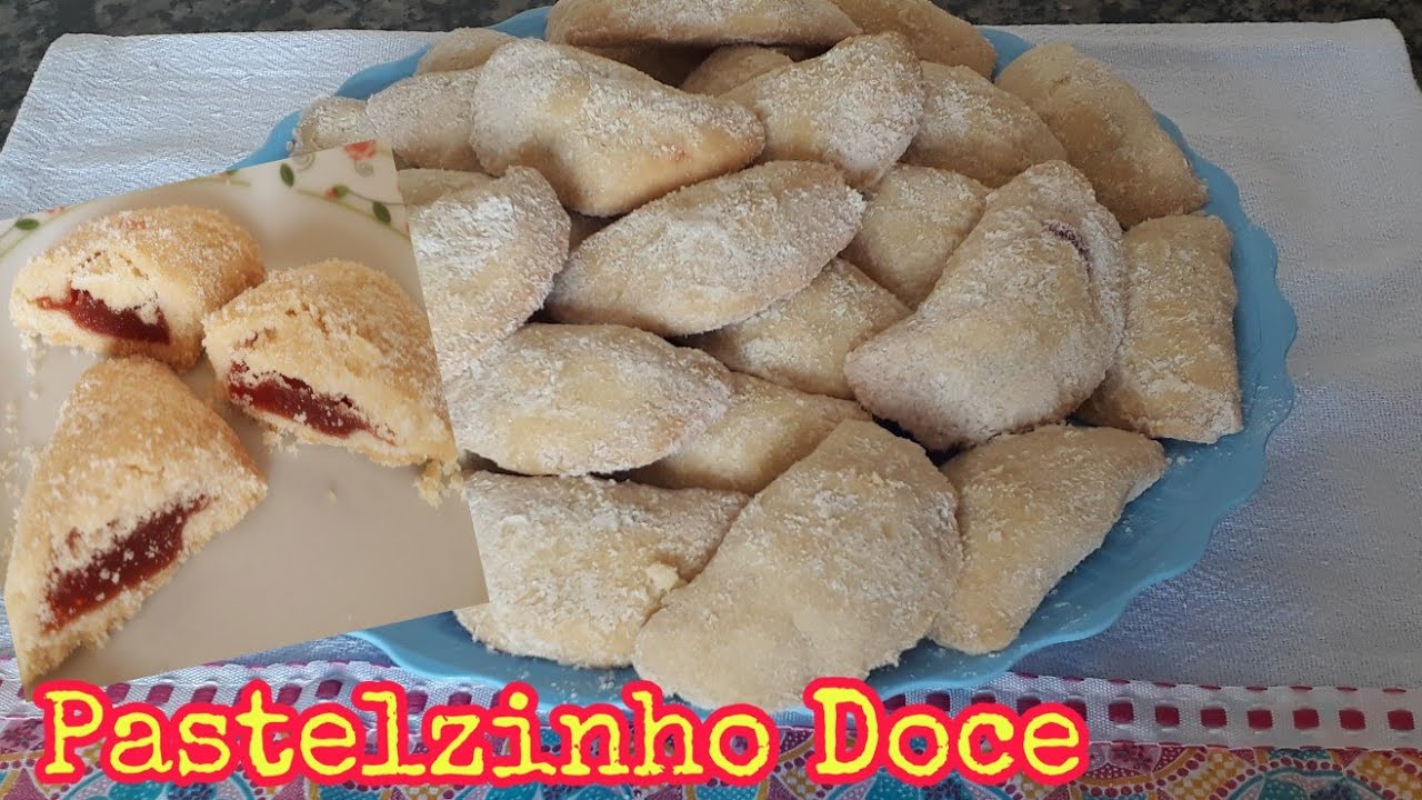 Pastel Doce e Bolo Pão de Queijo Feito no Liquidificador