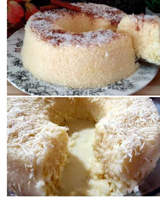 Bolo de Coco Gelado 