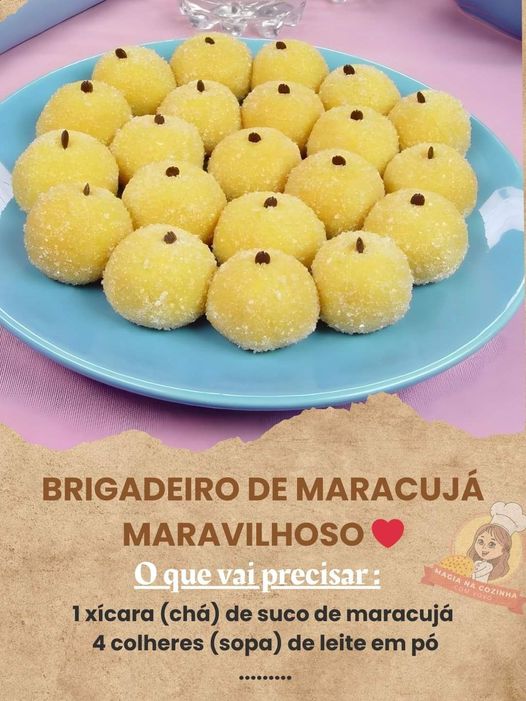 Brigadeiro de Maracujá Maravilhoso