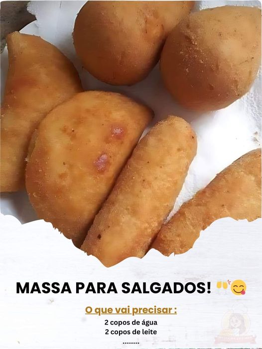  Massa para Salgados