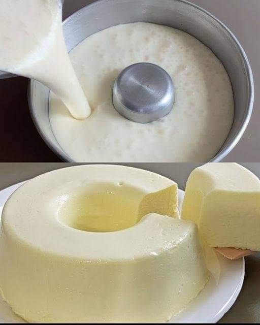 pudim de iogurte suave