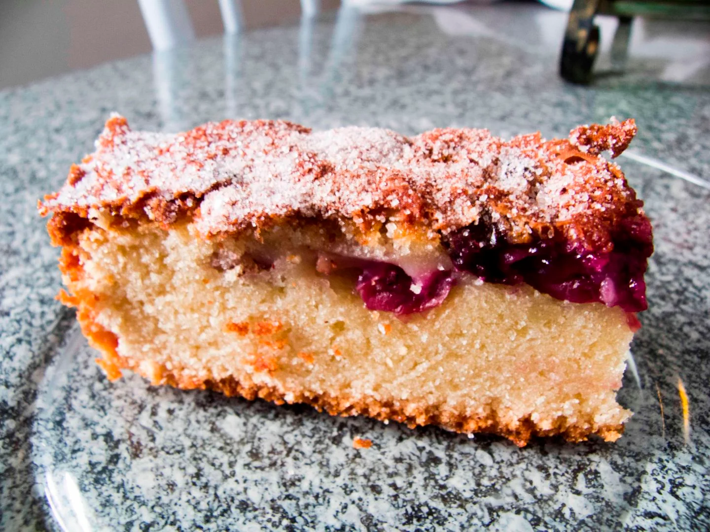 bolo de uva e o bolo de leite de coco