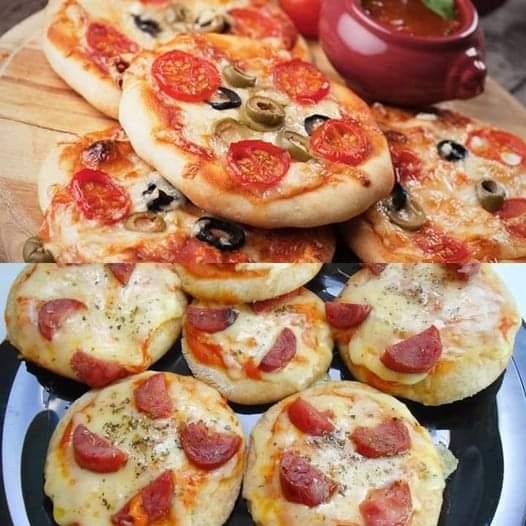  mini pizzas