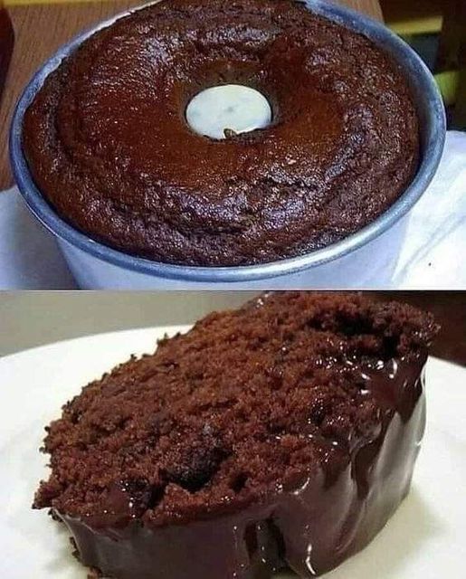  Bolo de Chocolate de Liquidificador 